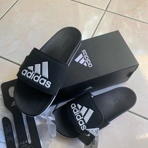 Adidas Adilette Comfort Slide Sandals Flats